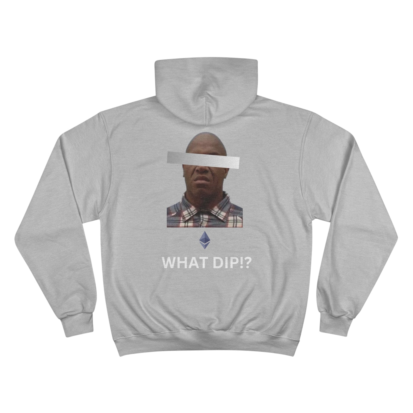 BUILD OR DESTROY.ETH "WHAT DIP!?" HOODIE- ETHEREUM