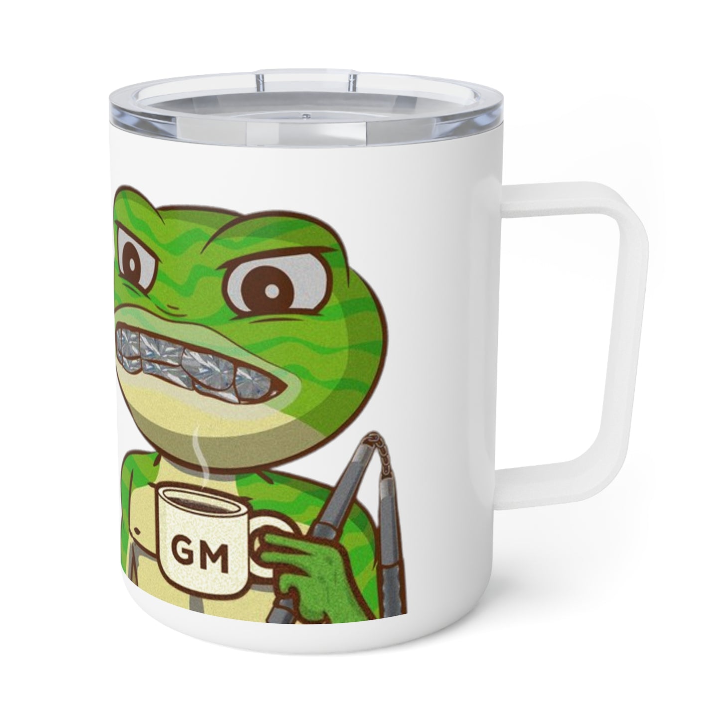 BUILD OR DESTROY: GM INSULATED COFFEE MUG