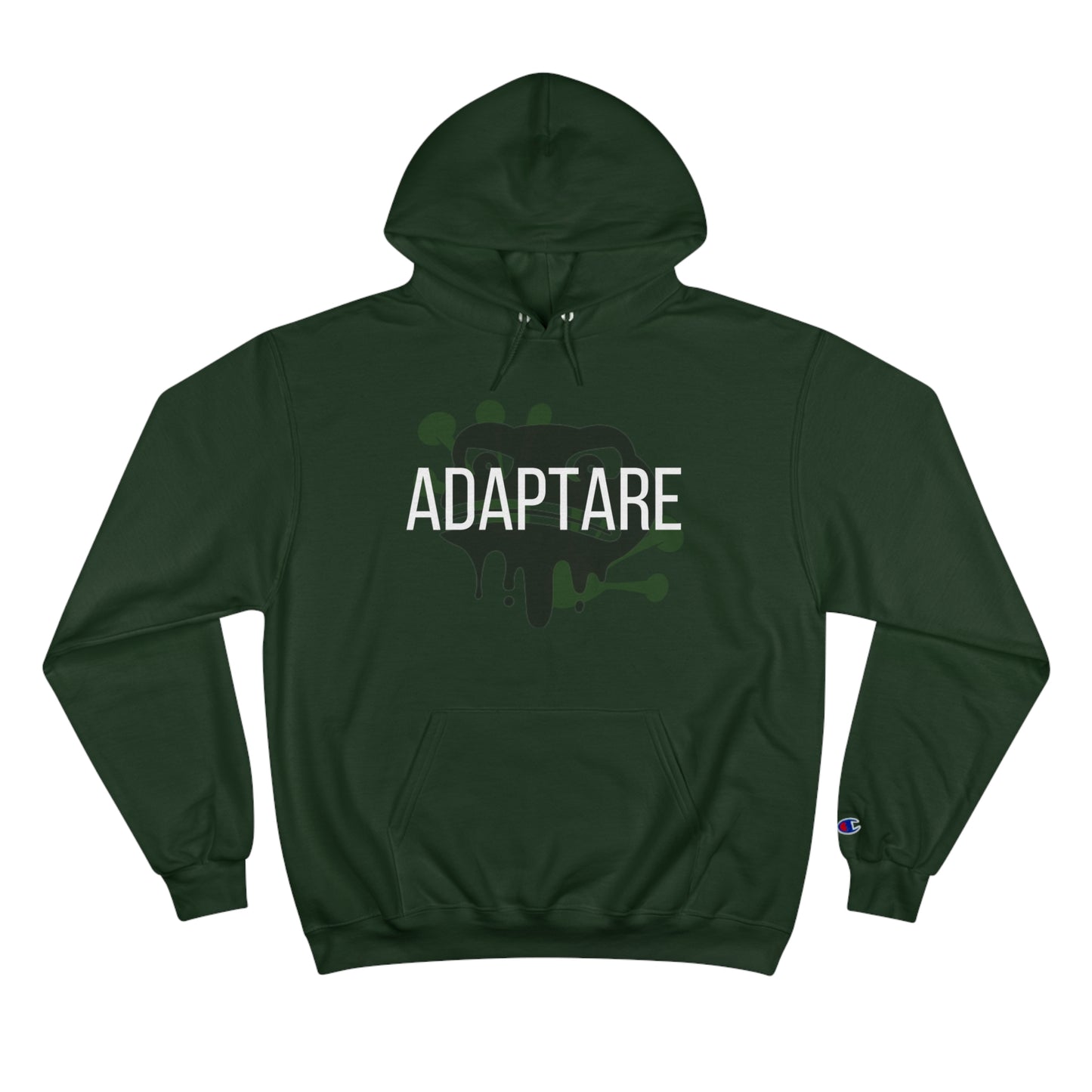 ADAPTARE FROG-PRINT HOODIE