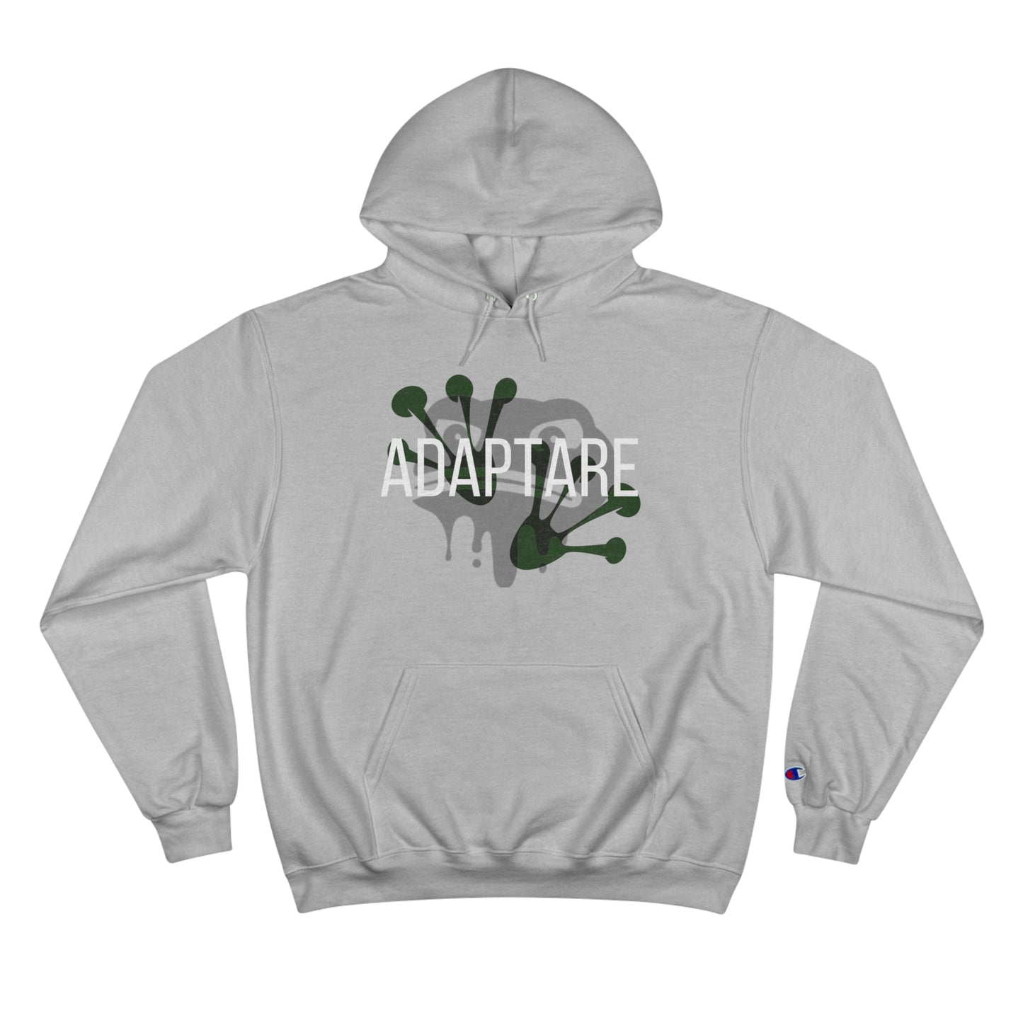 ADAPTARE FROG-PRINT HOODIE